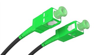 AOPC101012B-60, patch cord SC/APC, SC/APC, Indoor/Outdoor, 60m G.657A2